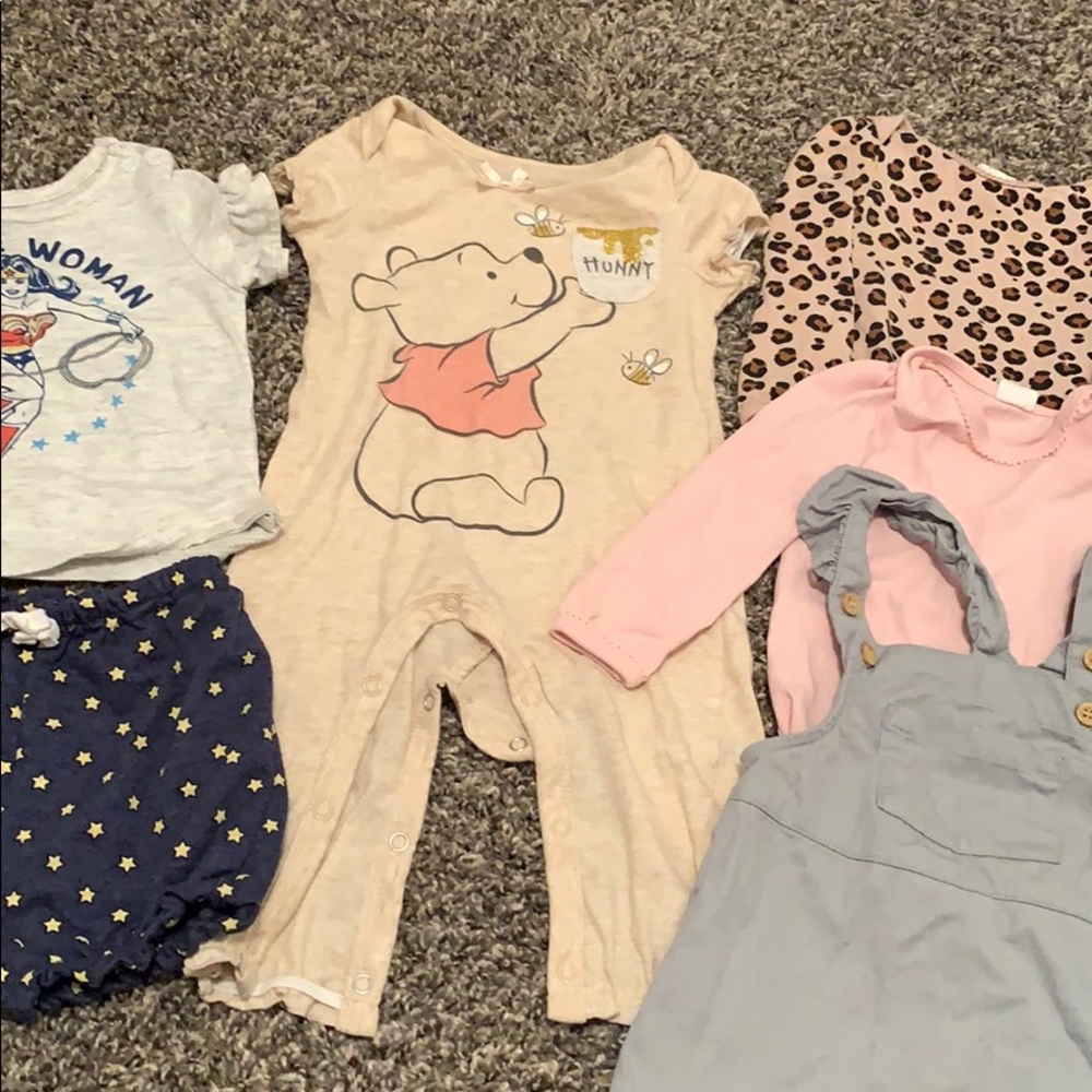 Baby girl outfit bundle